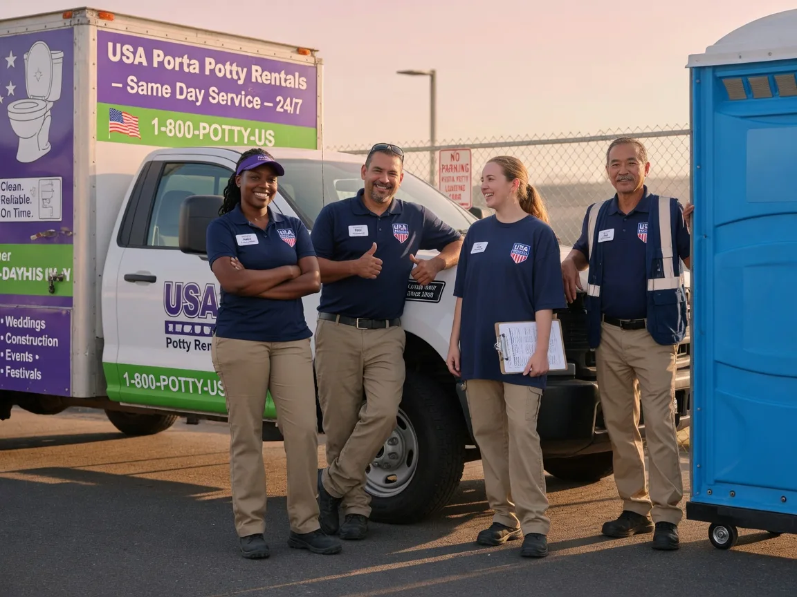 Porta Potty Rental company in Fleming, OH